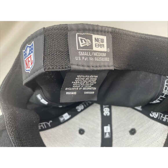 New Era 39Thirty Digi Camo USA Dallas Cowboys Fitted Hat Small Medium Black NWOT - Picture 7 of 8